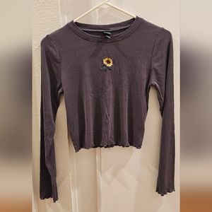 Gray long sleeve by Wild Fable size M